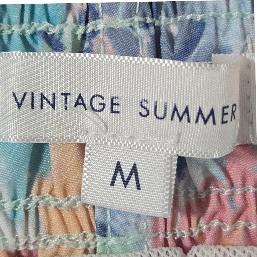 Vintage Summer brand Men's Swimwear vacation beach pool travel resortwear Size S